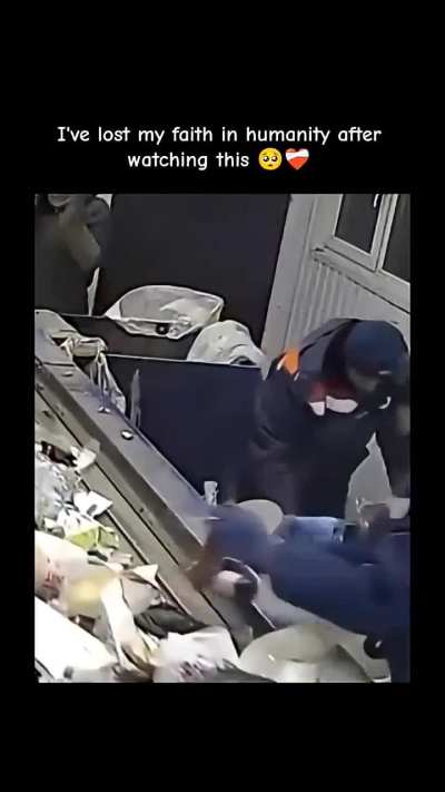 Faith in humanity restored by that worker by doing his job correctly