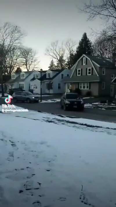 To park in front of the neighbors house