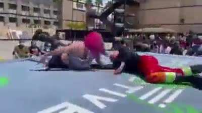 Corkscrew Shooting Star Cutter executed by Dante Leon
