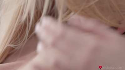 Lesbian, nipple play, nipple sucking, foreplay, girls kissing