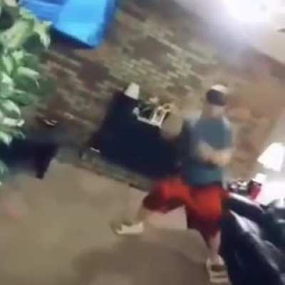Kid gets knocked out