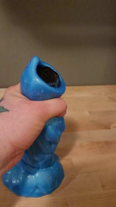 My new egg laying dildo