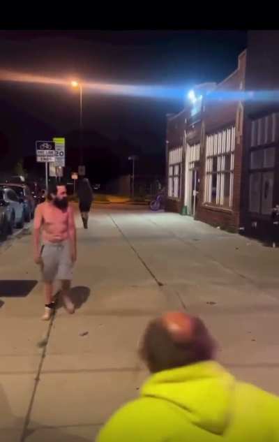 Drive-by ends the night for rowdy bar patron