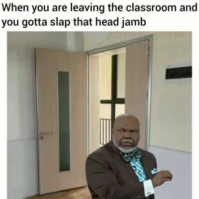 Gotta slap that door