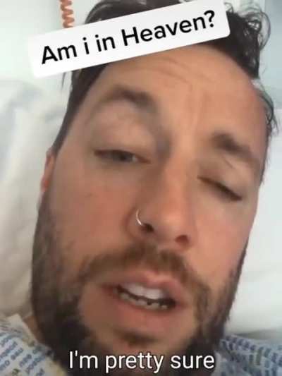 Why is he admitted in hospital tho?