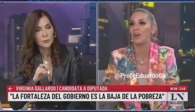 Virginia Gallardo (diputada LLA): 