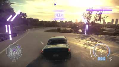 Drifting the Bel Air