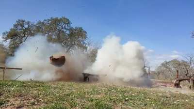 catastrophic homemade cannon fail