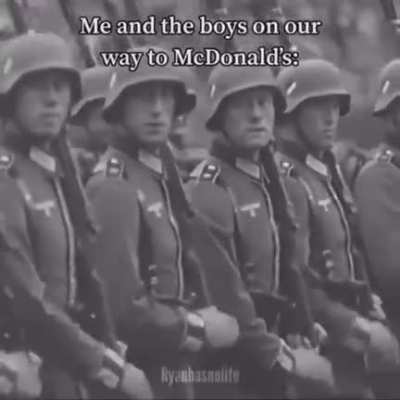 Ya Fritz I love McDonald’s