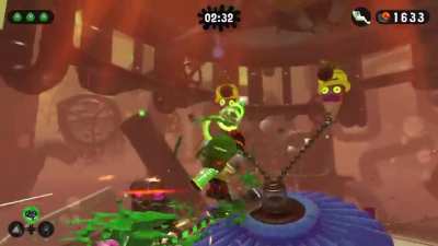 so octo shower crushed me, that's pretty neat