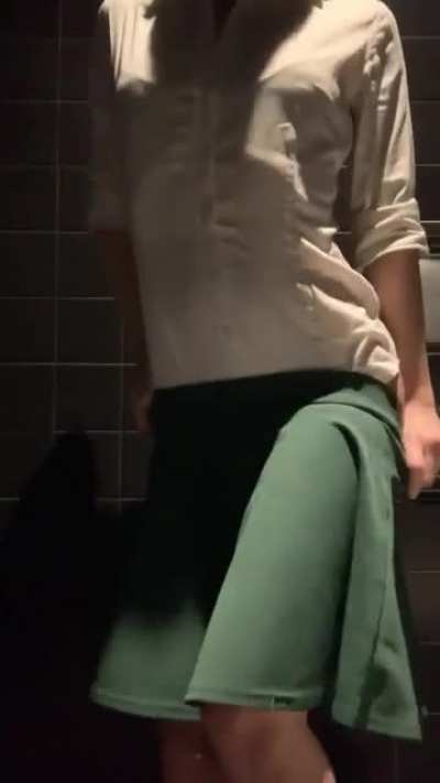 If you’re wondering where your server’s been... she’s probably stripping in the bathroom for GoneWild [F]