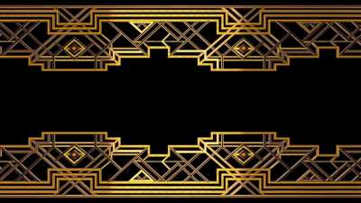 Art Deco style Vj loops