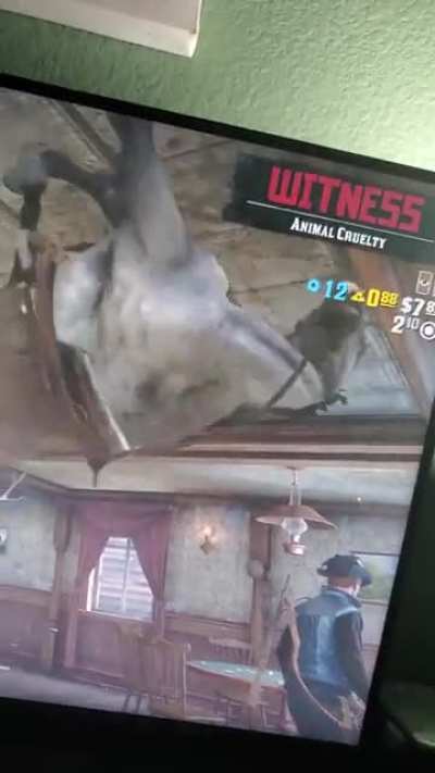 [RDR2] Broken horse [X-post from r/softwaregore]