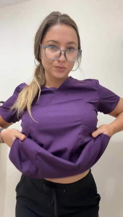 Do my nurse tits get you excited?