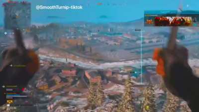 World record no scope in warzone?? 1265 meter headshot
