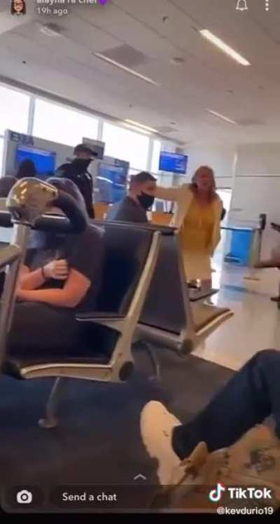 To get the manager of the airport!