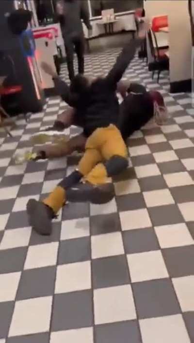 WWE in waffle house