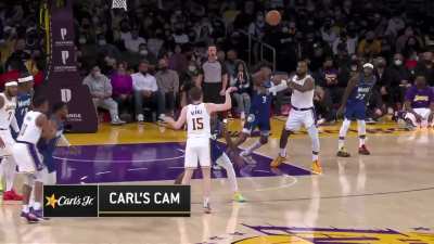 [Highlight] LeBron finds cutting Monk with a sweet dime