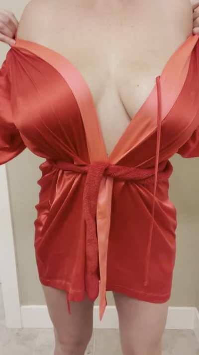 Any love for a mom with natural titties? (Reveal)
