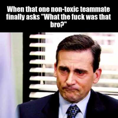 That just hurts more than toxic people.