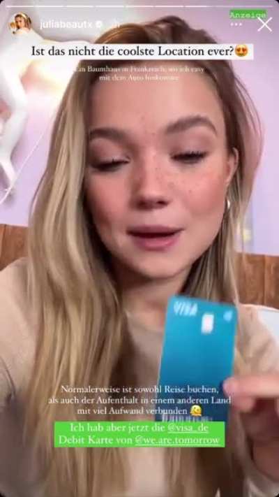 Instagram Story vom 21.11.22… das angucken könnt ihr euch sparen, ist nur Werbung… Infos aus der Story: sie hat nen Video gedreht für Sonntag und sie macht ein WE Urlaub in einem Baumhaus