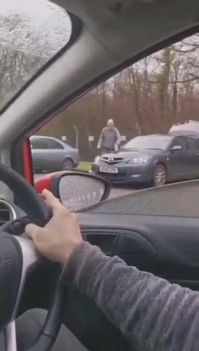 When you have a flat tire