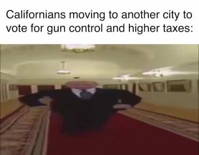 Californians when they see a city with too much freedom