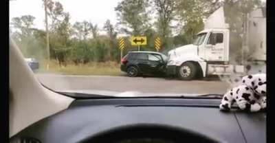 with a sudden stop...