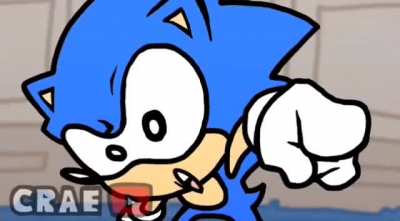 Sonic he has an attitude