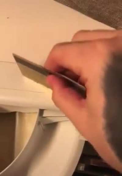 Snorting the powder