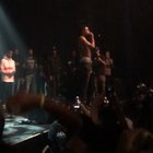 Old vid from May 2017. He staged dived and someone snatched his chain, idk if it was staged or not but he made a smooth intro into Broke Boi with it