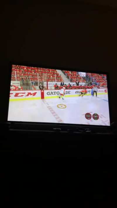 NHL 18 Dougie Hamilton meets ray ferraro