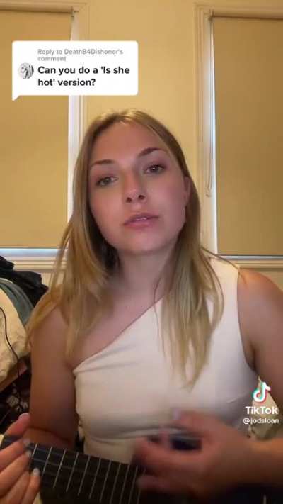 The sequel: “Is SHE hot or does she just…”