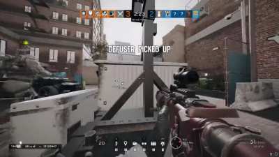 Getting blown up by C4