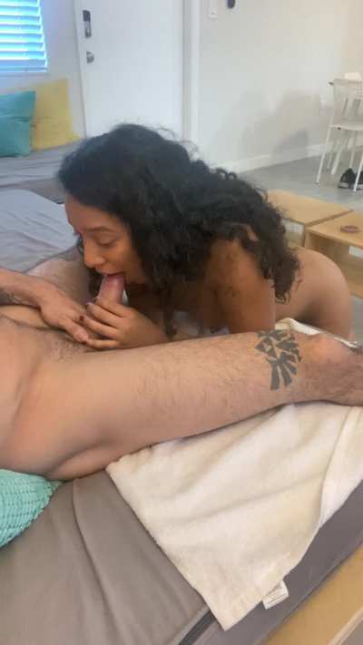 When your best friend finally convinces you to suck his cock. OC