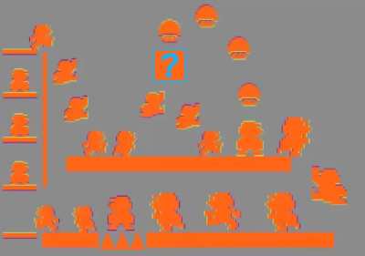 Optical illusion Super Mario