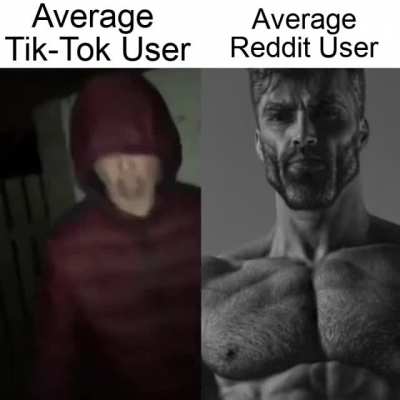 Reddit good, Tik-Tok bad