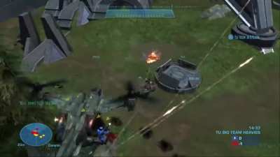 never fly a slow moving aircraft over a tank