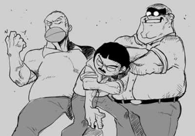 The COMEDY dad trio