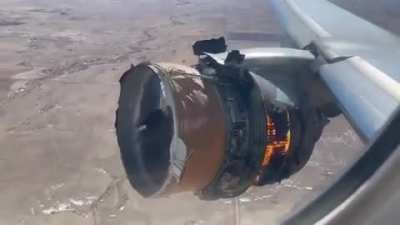 On February 21, 2021. United Airlines Flight 328 heading to Honolulu in Hawaii had to make an emergency landing. due to engine failure