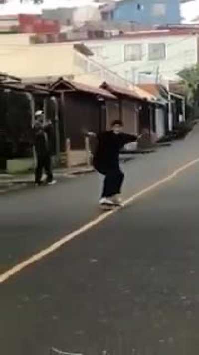 He should have chosen better spotters