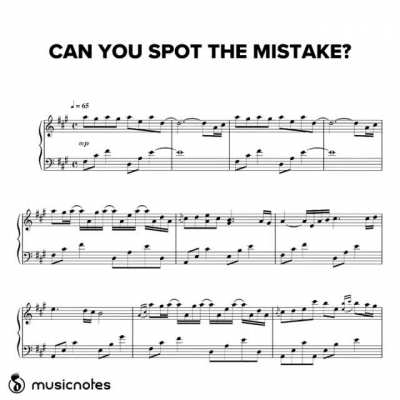 Spot the mistake