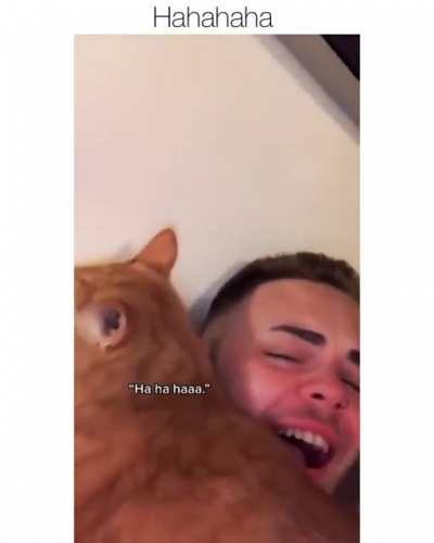I thought it was the cat for a minute