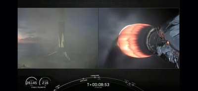 ~ The most beautiful Falcon 9 landing I’ve ever seen!