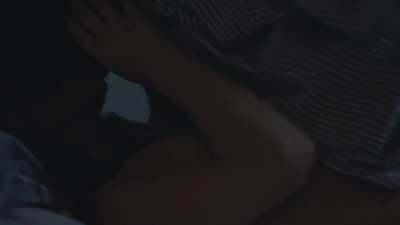 Alejandra Lara (Candela) & Silvia Varón (Eva) lesbian kiss in Eva + Candela (2018)