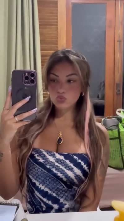 In blue top - IG December 2025
