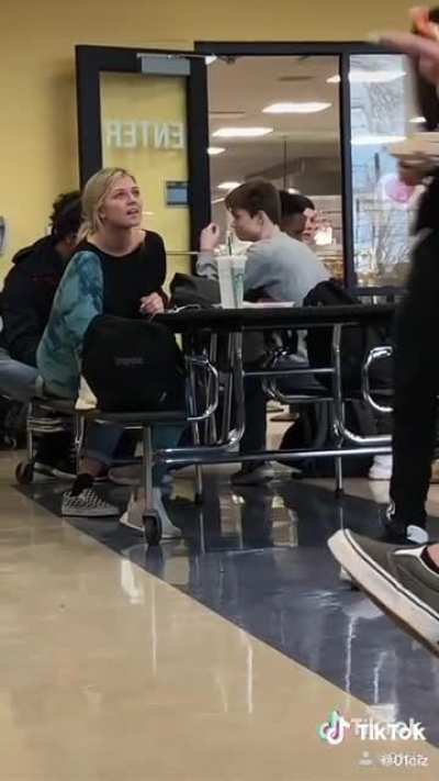 Trying to start a food fight