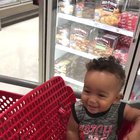 Grandpa playing with grandson