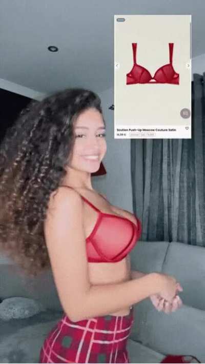 lingerie try on