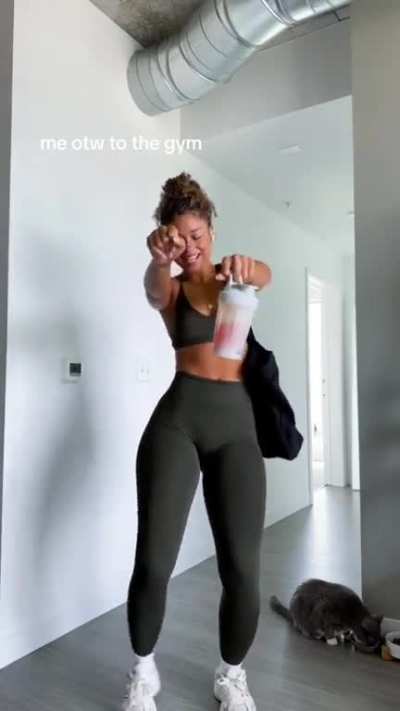Lexie feeling herself